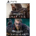 Assassins Creed Mirage &amp; Assassins Creed Valhalla Bundle PS5